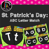 Saint Patrick's Day ABC Letter Match
