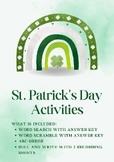 Saint Patrick's Day Activities