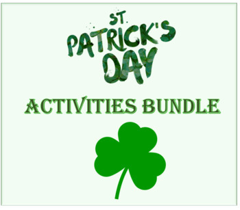 Preview of Saint Patrick's Day Activities Bundle
