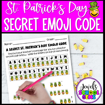 Saint Patrick's Day Activities (St. Patrick's Day Emoji Activities)