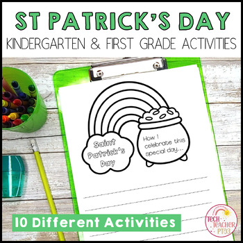 Saint Patrick's Day Activity Pack Craft, Literacy Activities, Posters and Vocab
