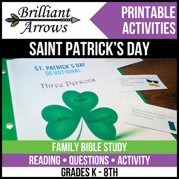 Preview of Saint Patrick's Day Bible Study - Historical Christian Devotional