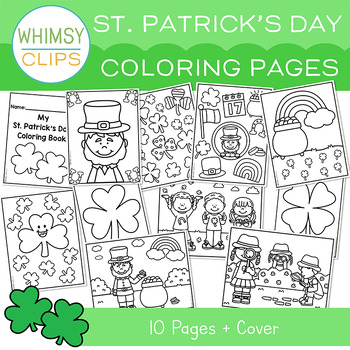 Preview of Saint Patrick's Day Coloring Pages