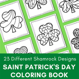 Saint Patrick's Day Coloring Pages (23 Intricate Shamrock 
