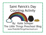 Saint Patrick's Day Counting Activity - Count to Ten