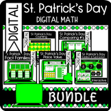 St. Patty's Day Digital Math BUNDLE: Distance Learning
