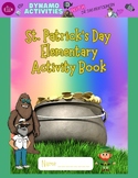 Saint Patrick's Day Elementary Activity Book, Color, Cut, 