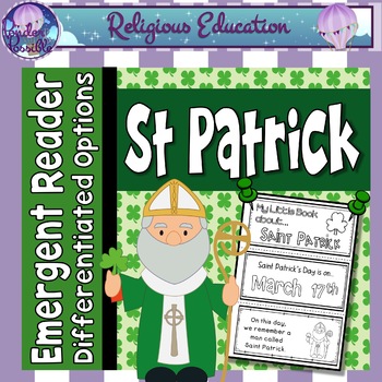 Preview of St Patrick's Day Emergent Reader