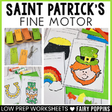 Saint Patrick's Day Fine Motor Activities | Preschool, Pre