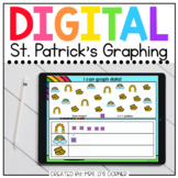 Saint Patrick's Day Graphing Digital Activity | Distance Learning