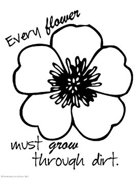 Download Spring Growth Mindset Coloring Pages by Elementary Excellence | TpT