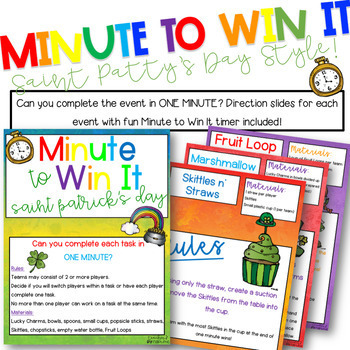 minute to win it printable invitations