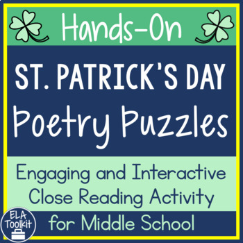Preview of Saint Patrick's Day Poems Reading Discussion & Analysis | St Patricks Day Poetry