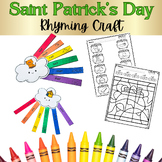 Saint Patrick's Day Rhyming Rainbows: A Kindergarten Liter