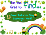 Saint Patrick's Day Scavenger Hunt