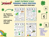 Saint Patrick's Day - Science Periodic Table Posters, Clas