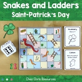 Saint-Patrick's Day Snakes and Ladders Game