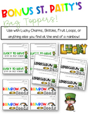 Saint Patrick's Day Treat Bag Toppers