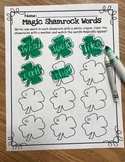 March Word Work Center, St. Patrick's Day Activity, March 