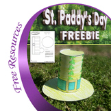 Saint Patrick's Leprechaun Hat Printable Craft