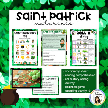 Preview of Saint Patrick's day materials