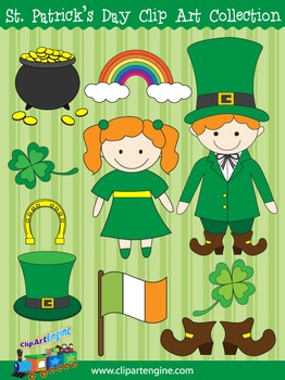 Preview of Saint Patrick’s Day Clip Art Collection