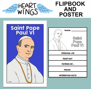Preview of Saint Pope Paul VI Poster and Flipbook