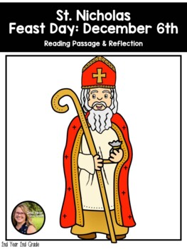 Preview of Saint Reading Passage & Reflection - Saint Nicholas