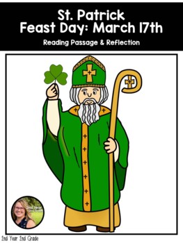 Preview of Saint Reading Passage & Reflection - St. Patrick