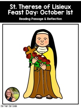Preview of Saint Reading Passage & Reflection - St. Therese
