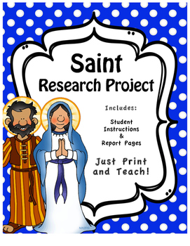 Preview of Saint Research Project Booklet