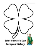Saint St. Patrick's Day Blank Template European History Mu
