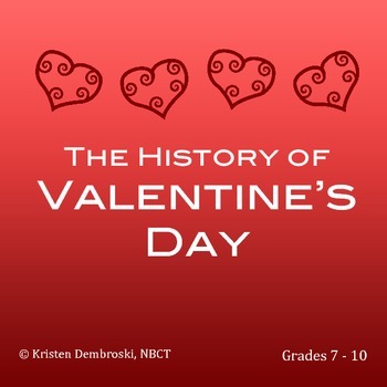 Preview of Close Reading St. Valentine's Day - History, Vocabulary, Evidence Grades 7-10