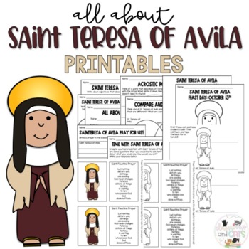Preview of Saint Teresa of Avila - Feast Day October 13 - Catholic Saints