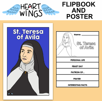 Preview of Saint Teresa of Avila Poster and Flipbook