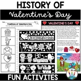 Valentine's Day Activity Freebie History of St. Valentines