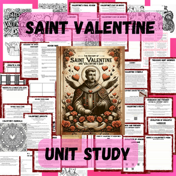 Preview of Saint Valentine Unit Study