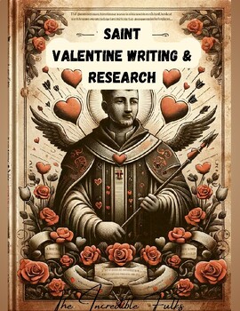 Preview of Saint Valentine Writing and Research Pack