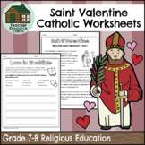 Saint Valentine's Day Catholic Activities (Grade 7-8 Relig