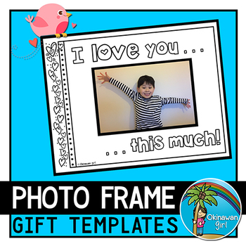 Preview of Gift Photo Frames for Valentine's, Mother's/Father's Day and Grandparents Day