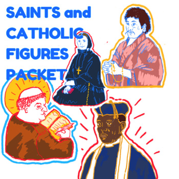 Preview of Saint and Catholic Figures Biographies (Diverse and Unique!)