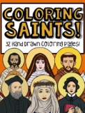 Saints Coloring Pack 1
