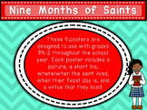 Saints Posters for Intermediate Grades (Year 1)