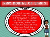 Saints Posters for Intermediate Grades (Year 2)
