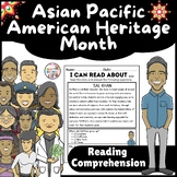 Sal Khan Reading Comprehension / Asian Pacific American He