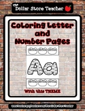Salad - Coloring Letter and Number 0 - 10 (37 Pages) *oc