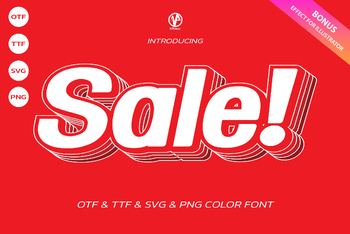 Preview of Sale Font