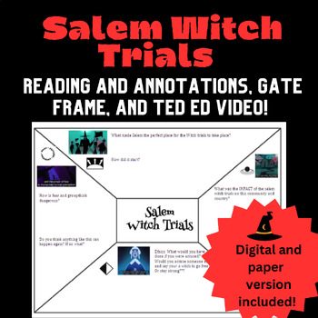 Preview of Salem Witch Trial: Gate Reading, annotations, TedEd video frame