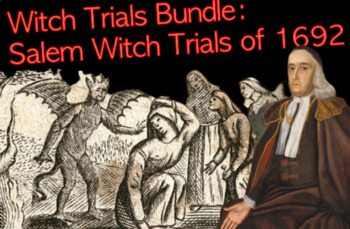 Preview of Salem Witch Trials Bundle: Powerpoint, Notes, Primary Source, ...