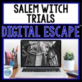 Salem Witch Trials DIGITAL ESCAPE ROOM for Google Drive® |